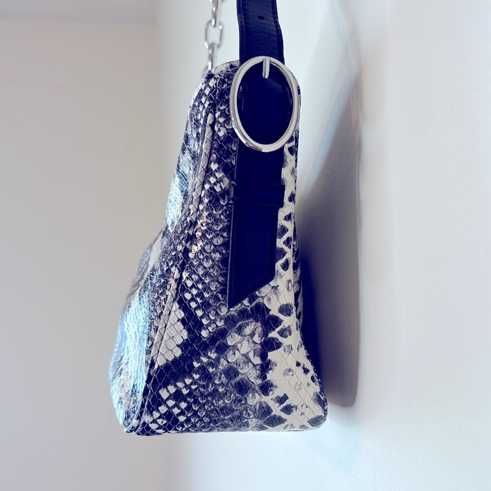 MARC JACOBS Snakeskin Leather Baguette Shoulder Bag - Picture 5 of 11